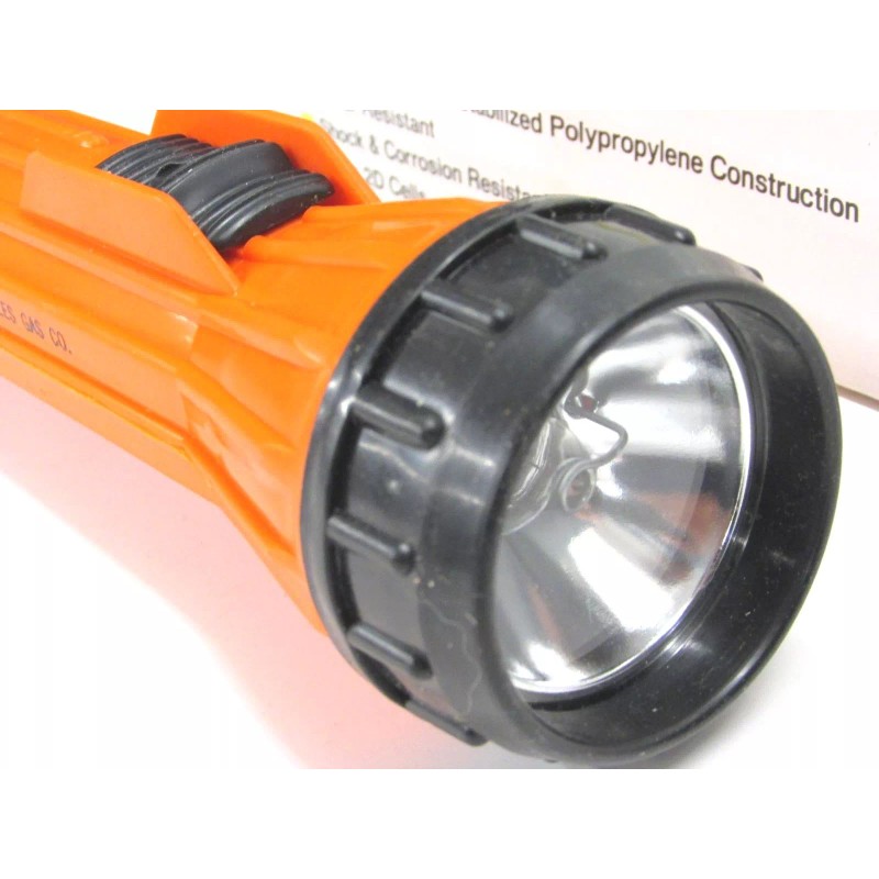 FULTON NOS! FULTON SAFETY APPROVED FLASHLIGHT, "PEOPLES GAS CO.", #912IMP
