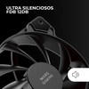 Mars Gaming MF-PROX2 Black, Kit 2 120 mm Fan, Anti-Vibration