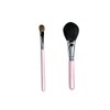 Premium 熊野 Makeup Brush Pink Pearl Set of 2 [Middle