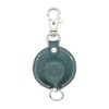 Wachifudo Dayan Leather Cover Reel Key, Blue, blue