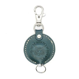 Wachifudo Dayan Leather Cover Reel Key, Blue, blue