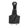 5 Speed Gear Shift Stick Knob Cover Leather Boot Dust-Proof
