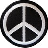 Peace Sign Patch Symbol Iron On Patch Ebroidered Applique for