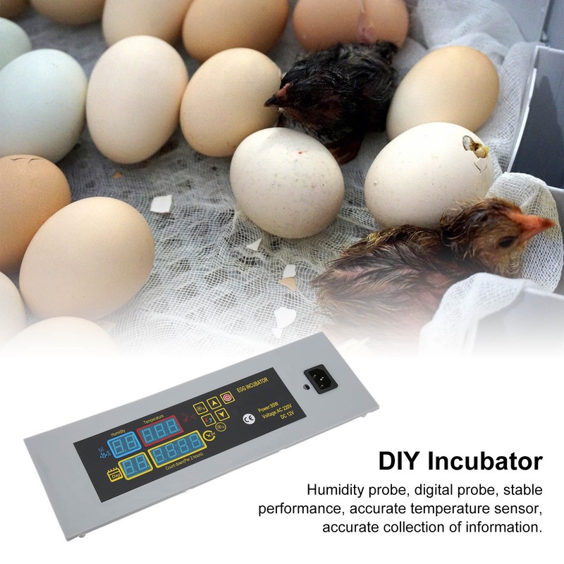 HTMC‑7 DIY Mini Incubator Temperature Control and Automatic Egg Turner
