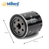 Sparco Car Oil Filter Millard ML5566 87x78 mm M20x15 Spin