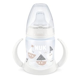 NUK FDNK10743996W Premium Choice Learner Bottle (PP) 150ml/Yacht/With Temperature Scale