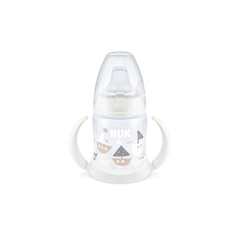 NUK FDNK10743996W Premium Choice Learner Bottle (PP) 150ml/Yacht/With Temperature Scale