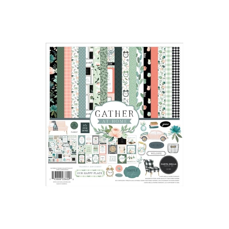Carta Bella Gather at Home COLL 12X12