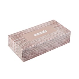 Restaurantware - Clean Tek Professional 8 x 4 x 2 Inch Facial Tissue Boxes, 30 Durable Tissue Boxes - 2-Ply Construction, 100 Tissue Sheets, Paper Facial Tissue Boxes, Perforated Top, Ideal For Cafes