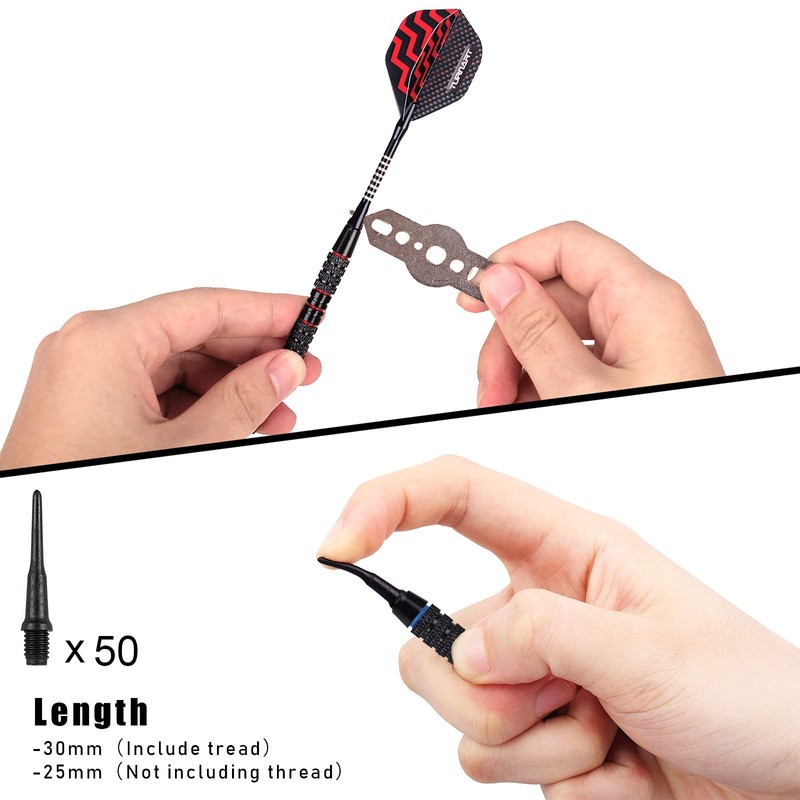 Turnart Darts Plastic Tip - Professional Soft Tip Darts Set