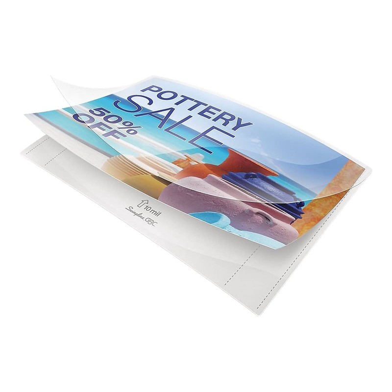 GBC Laminating Sheets, Thermal Laminating Pouches, Letter Size, 10 Mil,