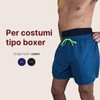 Glico Line Men's ostomy costume for sea and pool, inner