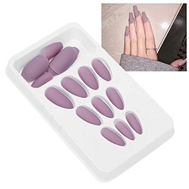 Uñas Postizas de 24 Piezas, Bailarina Acrílicas Completas para Salón Y Decoración (F125)