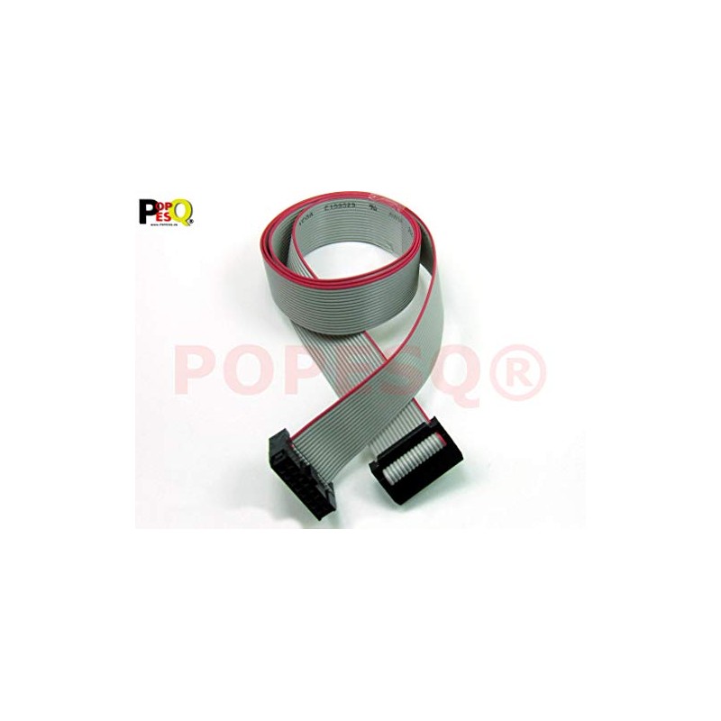 POPESQ® IDC Cable 14-Pin 20 cm Ribbon Cable 2.54 mm
