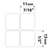 ENGLISH US LARGE LETTERING KEYBOARD STICKERS (UPPER CASE) WHITE BACKGROUND