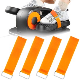 Elliptical Leg Exerciser Pedal Straps - Suitable for Under The Table Elliptical Machine and The Elderly Sitting Leg Exercise - 4 pcs