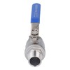 Ball Valve Female Male Thread 3/4in Stainless Steel Good Sealing