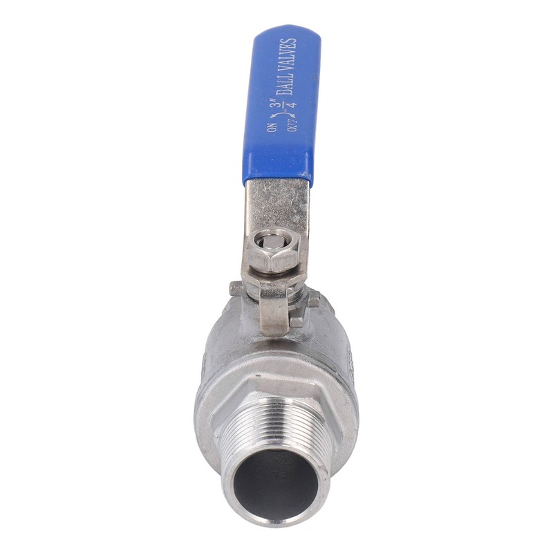 Ball Valve Female Male Thread 3/4in Stainless Steel Good Sealing