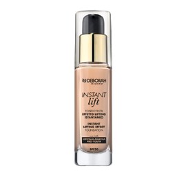 Deborah Instant Foundation LIFT No.02 Beige SPF30, Long Lasting, Lifting, Liquid and Light Texture, with Soft Focus Powder that provides instant radiance.