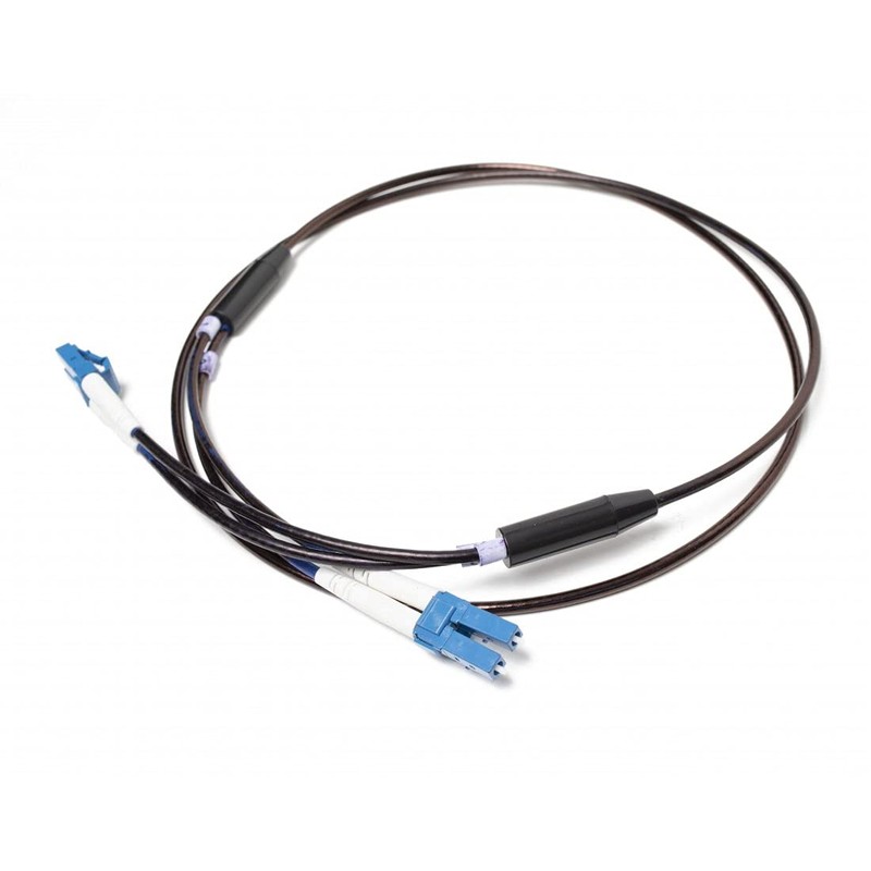 FiberCablesDirect LC LC OS2 Armored Xtreme Fiber Optic Patch Cable