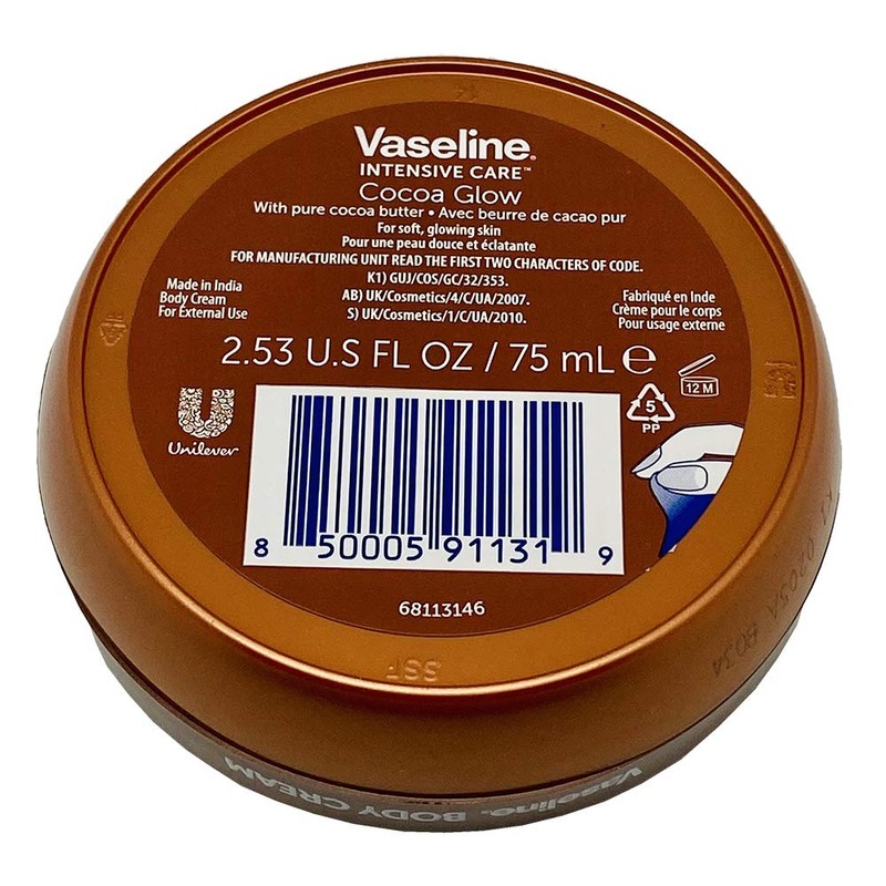 Intensive Care Glow Body Cream - Cocoa by Vaseline for
