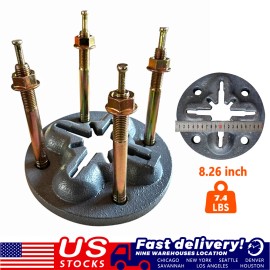 KATOOL Auto Body Floor Anchor Pot Set DIY 10 Ton FORGED HEAT TREATED