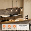 VONLUCE Dining Room Light Fixture Over Table, 4-Light Kitchen Island