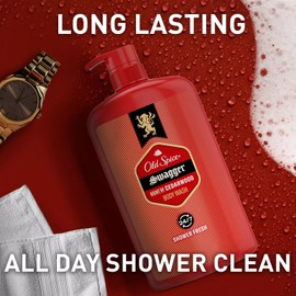 Old Spice Swagger Body Wash for Men Cedarwood Scent 33.4 fl oz