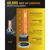 FAHREN Upgraded 9005 9006 Bulbs Combo, 80,000LM Ultra-Bright, 900% Brighter