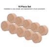 10Pcs Trombone Water Key Spit Valve Cork Pad Instrument Accessory