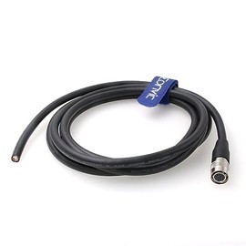 Eonvic High Flex Trigger I/O Hirose CCD Camera Power Cable HR10A-10P-12S to Open for Sony DXC, Panasonic, Hitachi, Jai, Basler, Dalsa, Teli, Toshiba Camera 2M