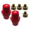 LBY 2pcs Busbar Insulator, SM-76 Polyester Standoff Insulators with Screw(M10),