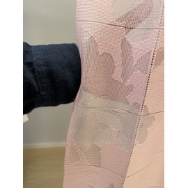 JUKE19 Accordion Curtain, Room Divider, Japanese Made, Thermal Insulation, Heat Barrier, Warmth Retention, Washable, Adjustable, 1 Piece, Easy Installation, Stylish, Simple, Long Size [Width Approx