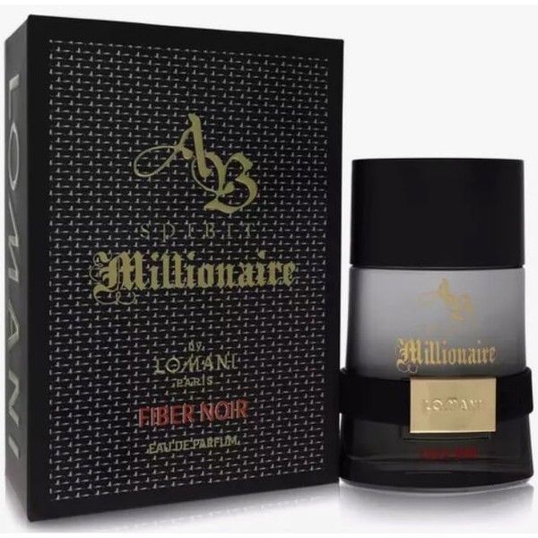 AB Spirit Millionaire Fiber Noir for Men EDP- 3.3 FL