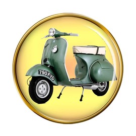 Vespa Scooter Pin Badge