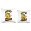 Sweet Dreams Are Made Of Cheese Funny Sleeping Throw Pillow