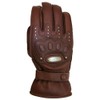JRP Motorcycle Leather Gloves DRN Brown LL