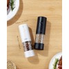 Sangcon Electric Salt And Pepper Grinder Set Rechargeable Shakers -