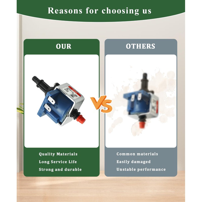 GIBACAD JYPC-2 Dehumidifier Electromagnetic Solenoid Water Pump Fits for Midea