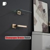 JQK Champagne Bronze Toilet Paper Holder, 5 Inch Tissue Paper