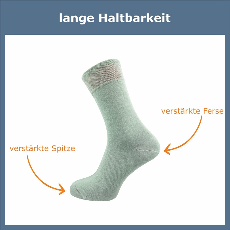 GAWILO Premium Socks for Men (6 Pairs) | Without Pressing