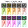 10 Inch RGB Ring Light LED Colorful Fill-in Light for