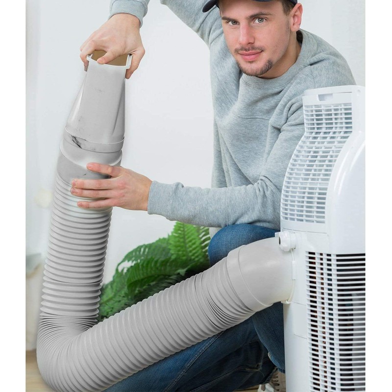 Portable Air Conditioner Exhaust Hose, 5.9" Dia Portable AC Vent