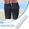PXRJE Weighted Vest Steel Plates Adjustable Rustproof Strength Training Weight