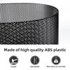 AggAuto 47"x16" ABS Plastic Universal Car Grill Mesh, Automotive Grille