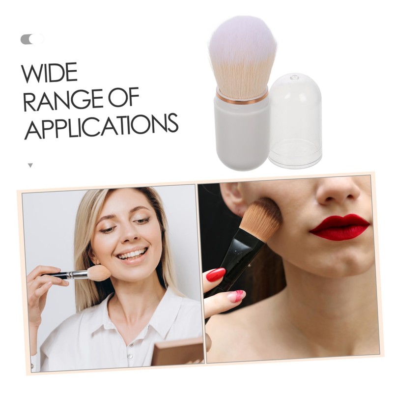 Ipetboom Professional Mini Makeup Brush Set Retractable Travel Size Blush