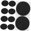 TEHAUX 10pcs Adjustable Billiard Pool Table Leg Levelers Durable Eva
