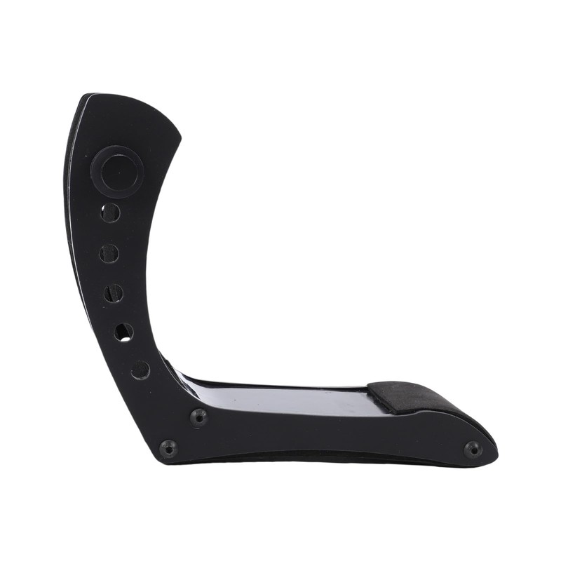 VBESTLIFE Ergonomic Electric Guitar Holder, 6 Position Height Adjustable, Footstool