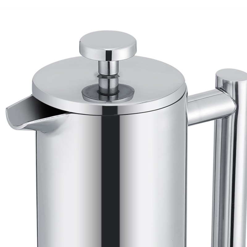 350ML Double Wall Stainless Steel Coffee Maker French Press Tea