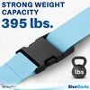 Luggage Straps for Suitcases - TSA Approved - Blue, 20